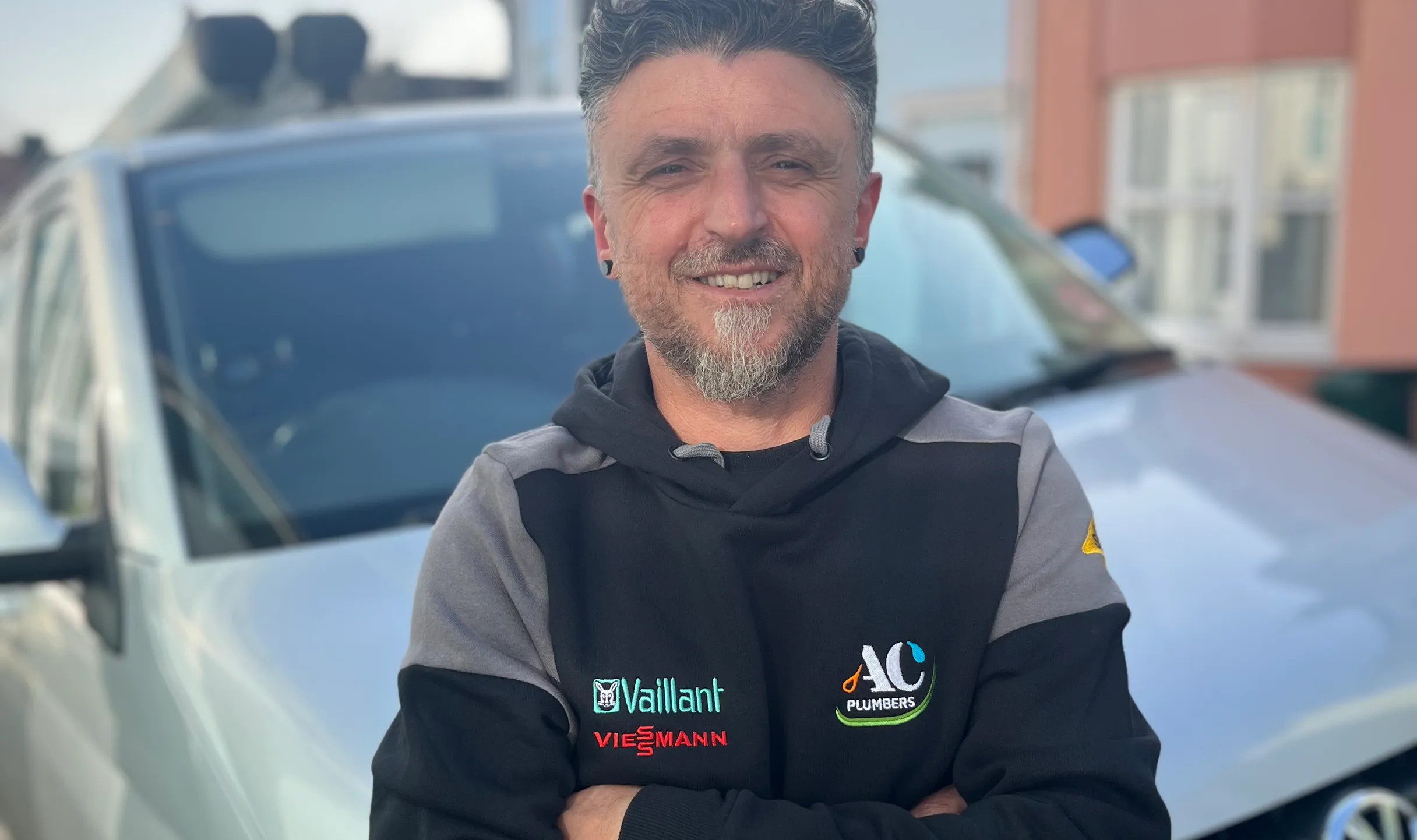 Antonio Catalano, Gas Safe registered plumber and founder of AC Plumbers Ltd. Brighton